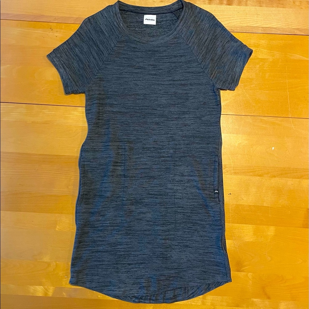 NWOT! MeUndies Effortless Everyday Crew Neck Pocket Dress - Size XS